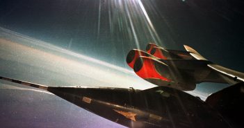 X-15 Rocket Plane Makes First Powered Flight