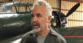 Planes of Fame Air Museum’s Geier on Mitsubishi A6M Zero Fighter