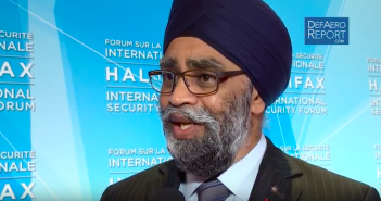 Canada’s Sajjan on Halifax Forum, Strategy, Fighter Program & Spending